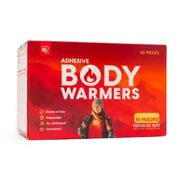 Walmart IRIS USA 60 Individual Medium Adhesive Body Warmers, Hand warmer offer