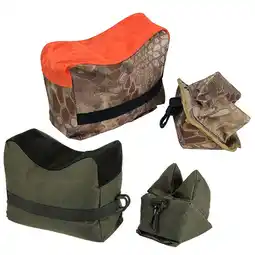 Walmart Hzsb Waterproof Rifle Rest Bench Bag Set, Non-Marring Oxford Cloth Shooting Accessories offer