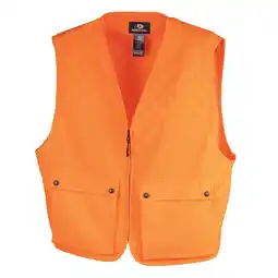 Walmart Mossy Oak Blaze Orange Men's Hunting Vest, up to Size 2XL/3XL offer