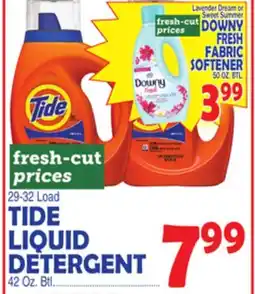 Bravo Supermarkets TIDE LIQUID DETERGENT offer