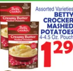 Bravo Supermarkets BETTY CROCKER MASHED POTATOES offer