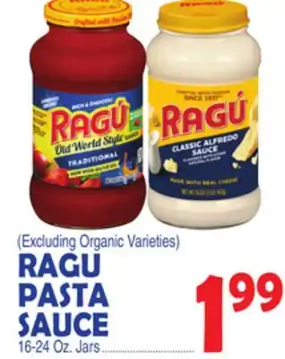 Bravo Supermarkets RAGU PASTA SAUCE offer