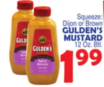 Bravo Supermarkets GULDEN'S MUSTARD offer