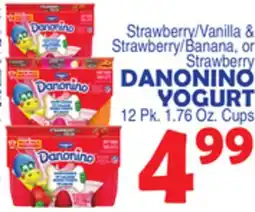 Bravo Supermarkets DANONINO YOGURT offer