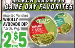 Bravo Supermarkets WHOLLY AVOCADO DIP offer