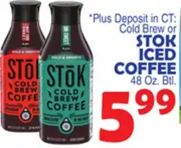 Bravo Supermarkets STOK ICED COFFEE offer