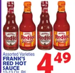 Bravo Supermarkets FRANK'S RED HOT SAUCE offer