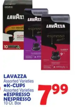 Bravo Supermarkets LAVAZZA K - CUPS, ESPRESSO NESPRESSO offer