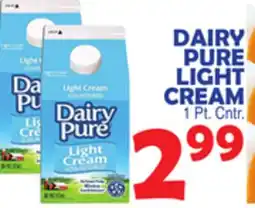 Bravo Supermarkets DAIRY PURE LIGHT CREAM offer