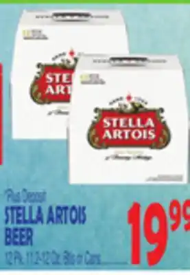 Bravo Supermarkets STELLA ARTOIS BEER offer