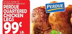 Bravo Supermarkets PERDUE QUARTERED CHICKEN LEGS offer