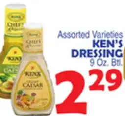 Bravo Supermarkets KEN'S DRESSING offer