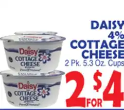 Bravo Supermarkets DAISY 4% COTTAGE CHEESE offer