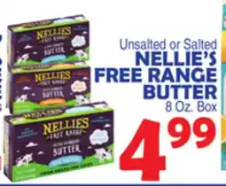 Bravo Supermarkets NELLIE'S FREE RANGE BUTTER offer