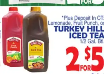 Bravo Supermarkets TURKEY HILL ICED TEA offer