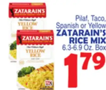 Bravo Supermarkets ZATARAIN'S RICE MIX offer