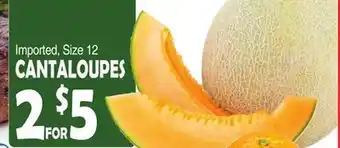 Bravo Supermarkets CANTALOUPES offer