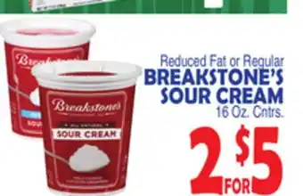 Bravo Supermarkets BREAKSTONE'S SOUR CREAM offer