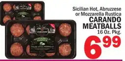 Bravo Supermarkets CARANDO MEATBALLS offer