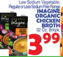 Bravo Supermarkets IMAGINE ORGANIC CHICKEN BROTH offer