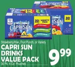 Bravo Supermarkets CAPRI SUN DRINKS VALUE PACK offer