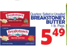 Bravo Supermarkets BREAKSTONE'S BUTTER offer