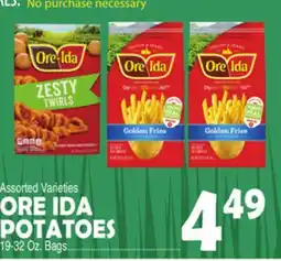 Bravo Supermarkets ORE IDA POTATOES offer