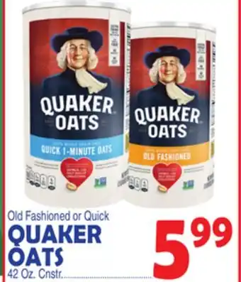 Bravo Supermarkets QUAKER OATS offer