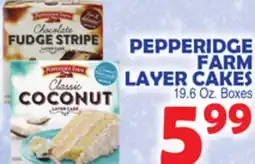 Bravo Supermarkets PEPPERIDGE FARM LAYER CAKES offer