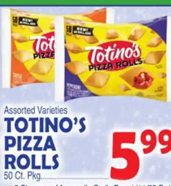 Bravo Supermarkets TOTINO'S PIZZA ROLLS offer