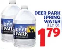 Bravo Supermarkets DEER PARK SPRING WATER offer