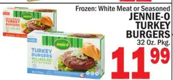 Bravo Supermarkets JENNIE-O TURKEY BURGERS offer