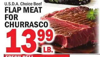 Bravo Supermarkets FLAP MEAT FOR CHURRASCO offer