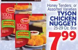 Bravo Supermarkets TYSON CHICKEN NUGGETS offer