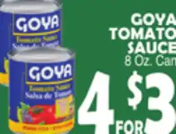 Bravo Supermarkets GOYA TOMATO SAUCE offer