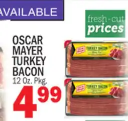 Bravo Supermarkets OSCAR MAYER TURKEY BACON offer