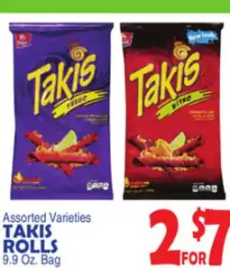 Bravo Supermarkets TAKIS ROLLS offer