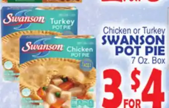 Bravo Supermarkets SWANSON POT PIE offer