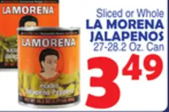 Bravo Supermarkets LA MORENA JALAPENOS offer