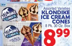 Bravo Supermarkets KLONDIKE ICE CREAM CONES offer