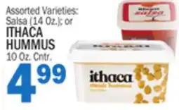 Bravo Supermarkets ITHACA HUMMUS 10 Oz. Cntr offer