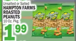 Bravo Supermarkets HAMPTON FARMS ROASTED ROASTED PEANUTS offer