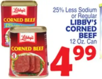 Bravo Supermarkets LIBBY'S CORNED BEEF offer