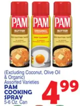 Bravo Supermarkets PAM COOKING SPRAY offer