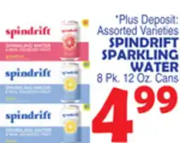 Bravo Supermarkets SPINDRIFT SPARKLING WATER offer