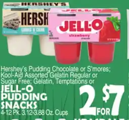 Bravo Supermarkets JELL-O PUDDING SNACKS offer