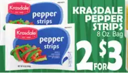 Bravo Supermarkets KRASDALE PEPPER STRIPS offer