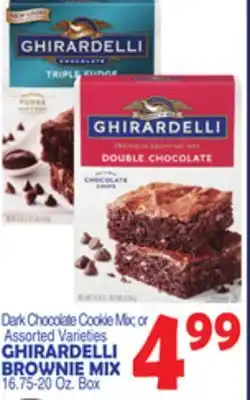 Bravo Supermarkets GHIRARDELLI BROWNIE MIX offer