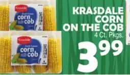 Bravo Supermarkets KRASDALE CORN ON THE COB offer