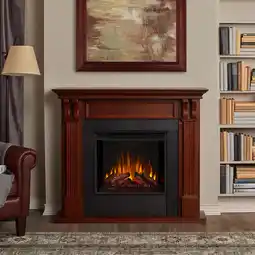 Walmart Real Flame Ashley Electric Fireplace offer